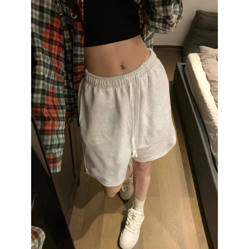 Retro American-Style Streetwear Casual Shorts For Sports