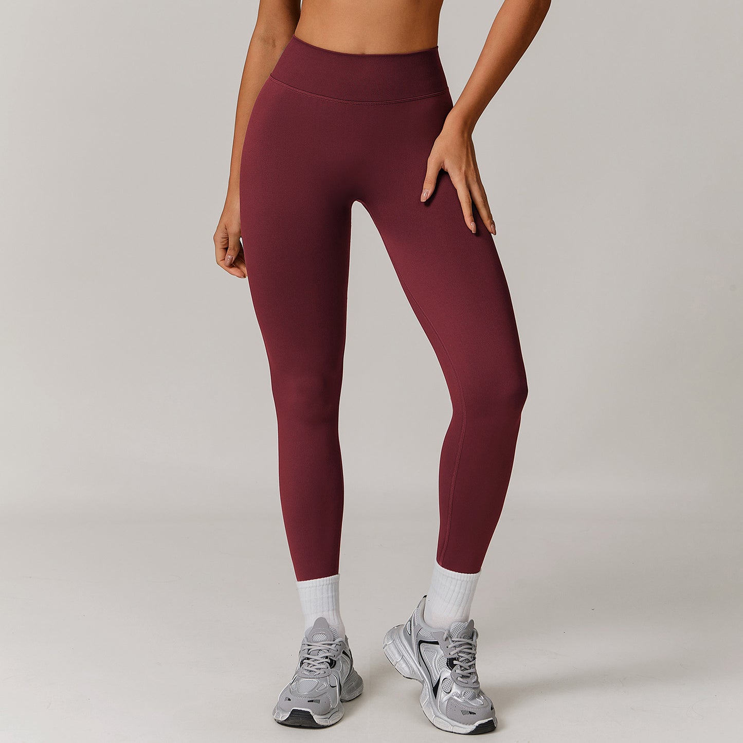 Women's Stretch Slim Fitted Waist Sports Pants
