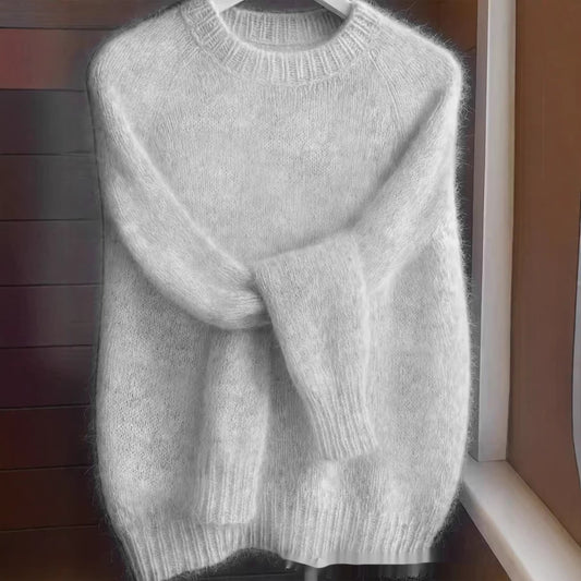 Soft Cozy Loose-fitting Casual Thin Knit Sweater