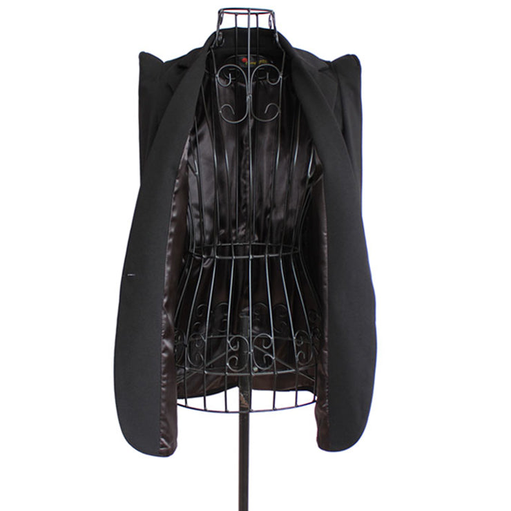 Women's Mid-length Slimming Shrug Coat