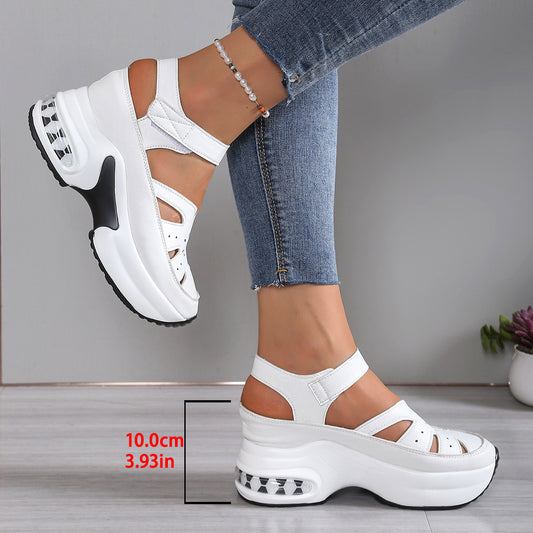 Women's Platform Thick Sole Hollow-out Sandals