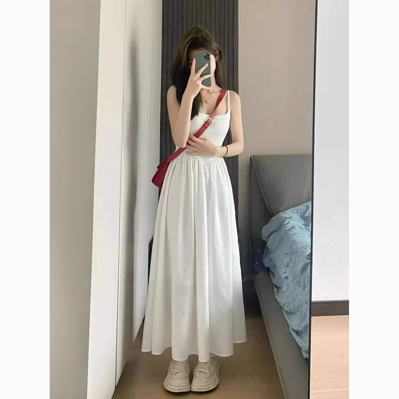 Line Slip Dress Hepburn Style Little Black Dress