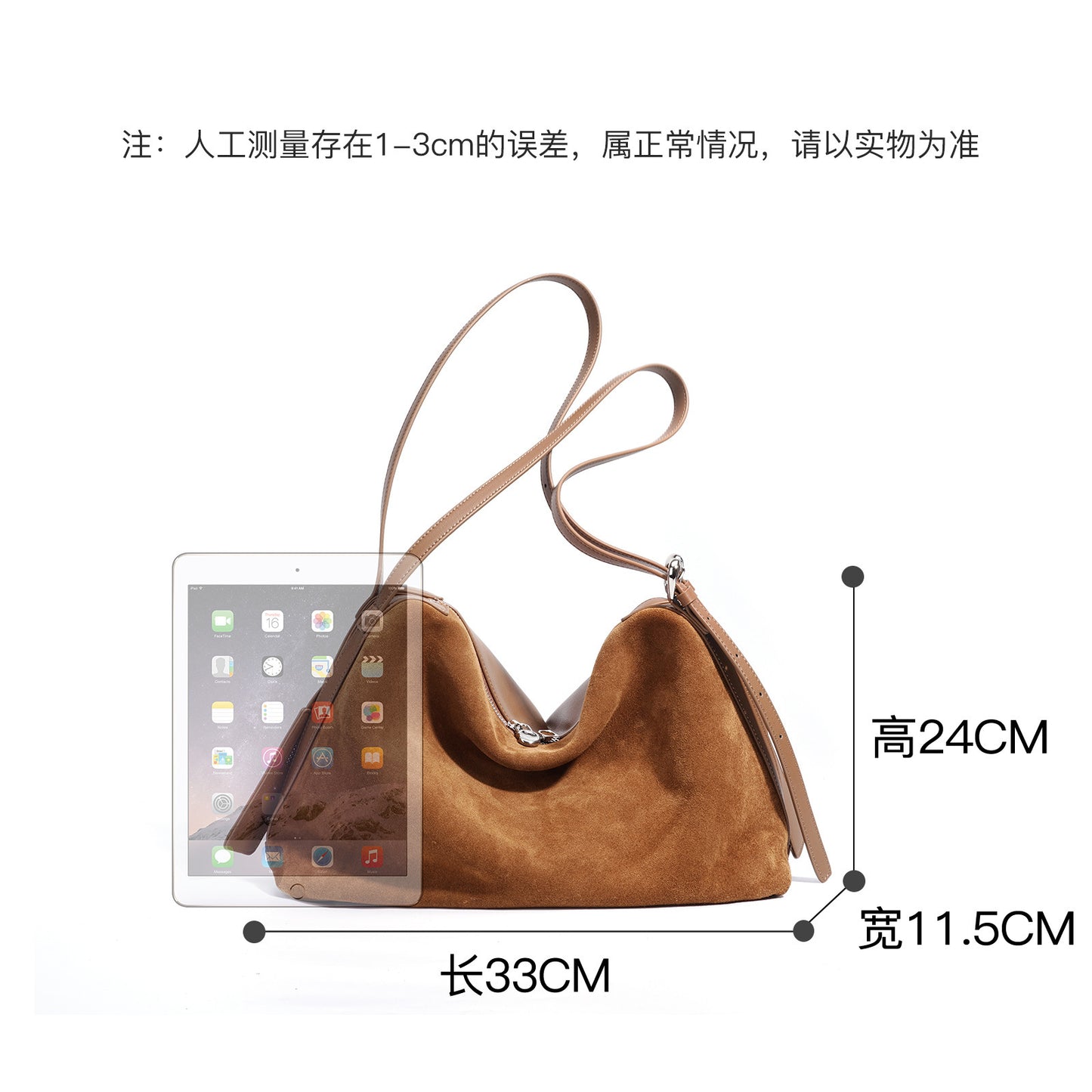 Large-capacity One-shoulder Boston Tote Bag With A Vintage Style