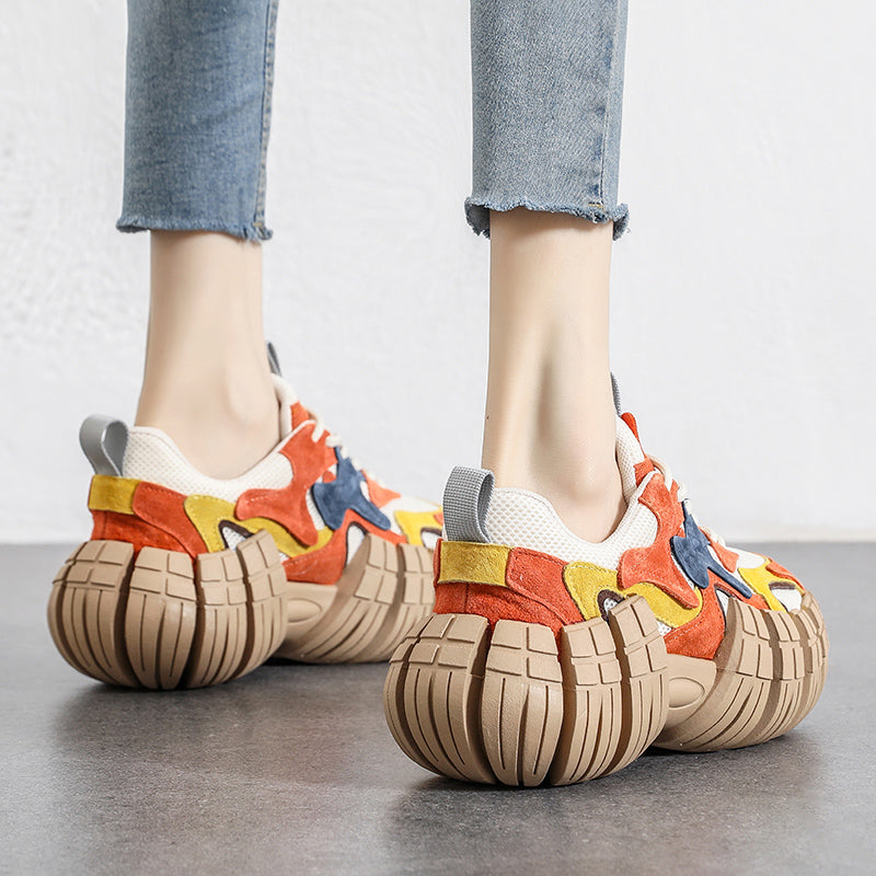 Women's Breathable Sports Leisure Tire Shoes