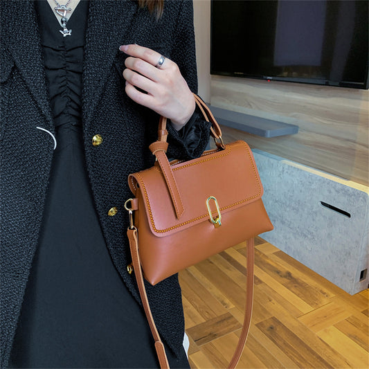 Lock Casual Shoulder Diy Hand Woven Bag