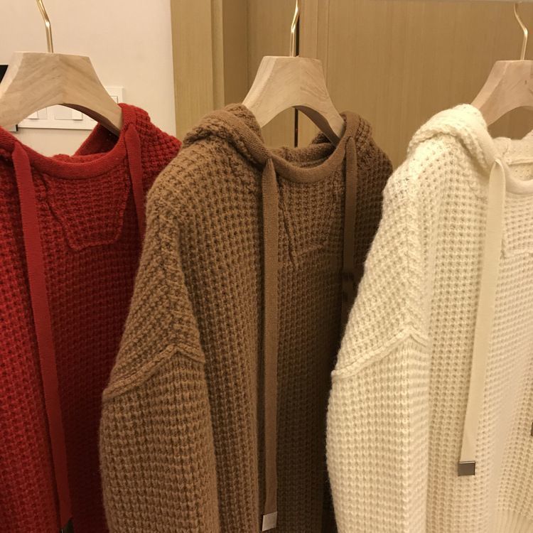 Hooded Sweater Sweater Men's Versatile Color Sweater Youth Long Sleeve