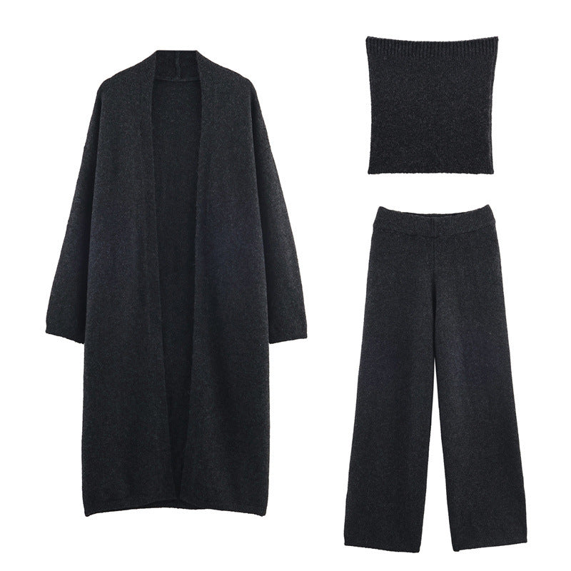 Women's Loose Casual Chest-wrapped Three-piece Suit
