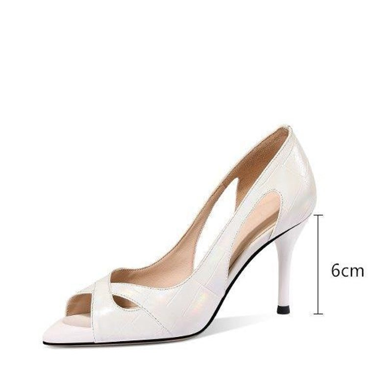 Toe Back Bag Heel Summer Women's Shoes