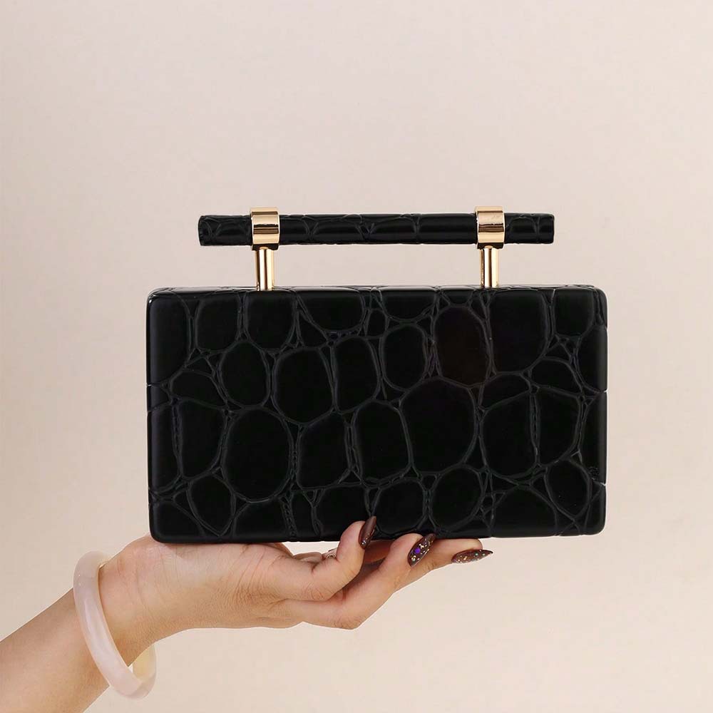 PU Gold-shaped Fashionable Crossbody Or Shoulder Bag