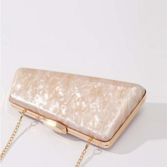 Casual Acrylic Single-shoulder Bag For Gatherings