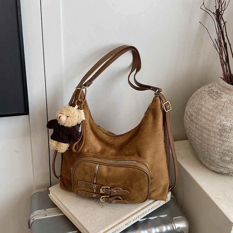 Elegant crossbodytaske med høj kapacitet til kvinder