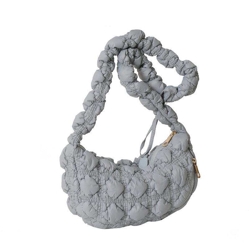 Cloud Bag Bubble Pleated Down Lightweight
