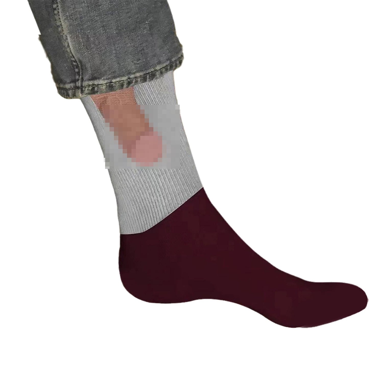 Spoof  Mid-calf Socks Funny Tintin