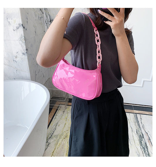 Chain One Shoulder Candy Color Fashion Female Bag