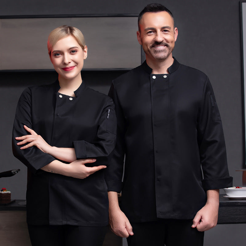 Long Sleeved Work Clothes For Cake Baking And Pastry In Autumn And Winter