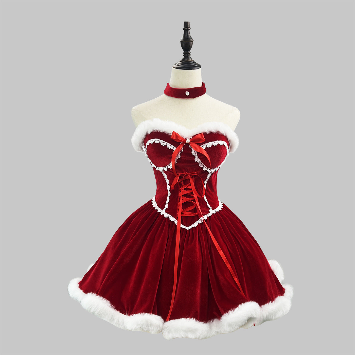 Celebrity-style Cosplay Dress Princess Christmas Outfit Performance Costume
