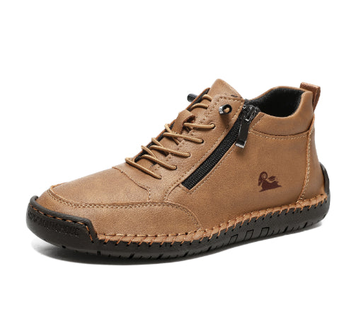 Womens Hand-Stitched Soft-Soled Casual Flat Shoes For FallWinter