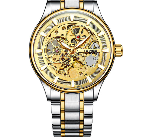 Men's Luminous Day And Night Star Mechanical Watch