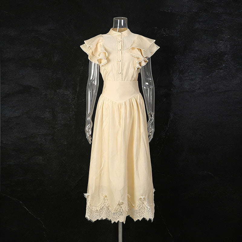 Retro Romantic Style Skirt Set For Women