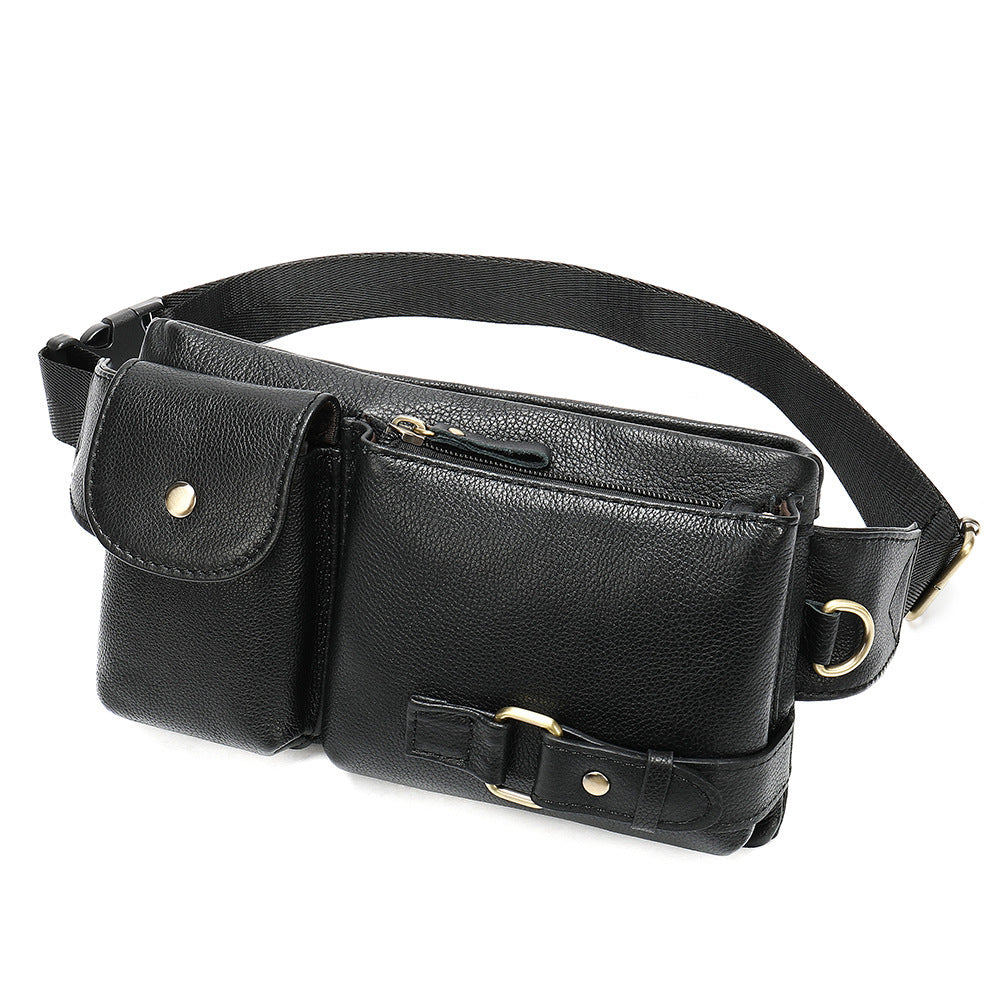 Multifunctional Mens ShoulderCrossbody Waist Bag
