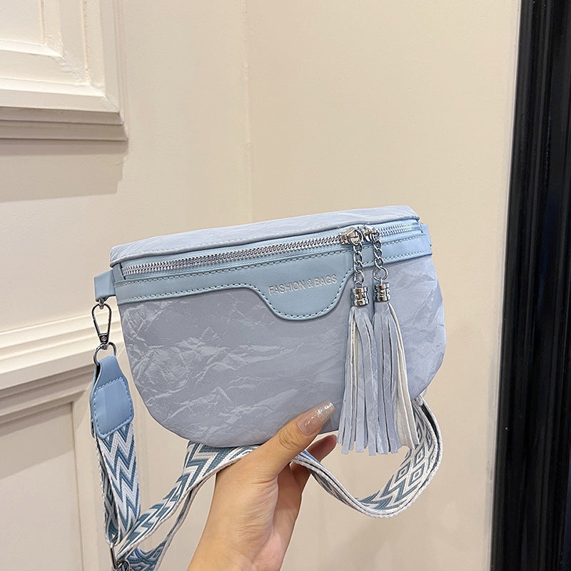 New Letter Pack Fashion All-match Trendy Simple Shoulder Bag