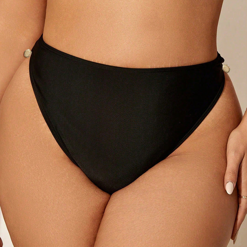 Women's Chain Hollow Triangle Swimsuit