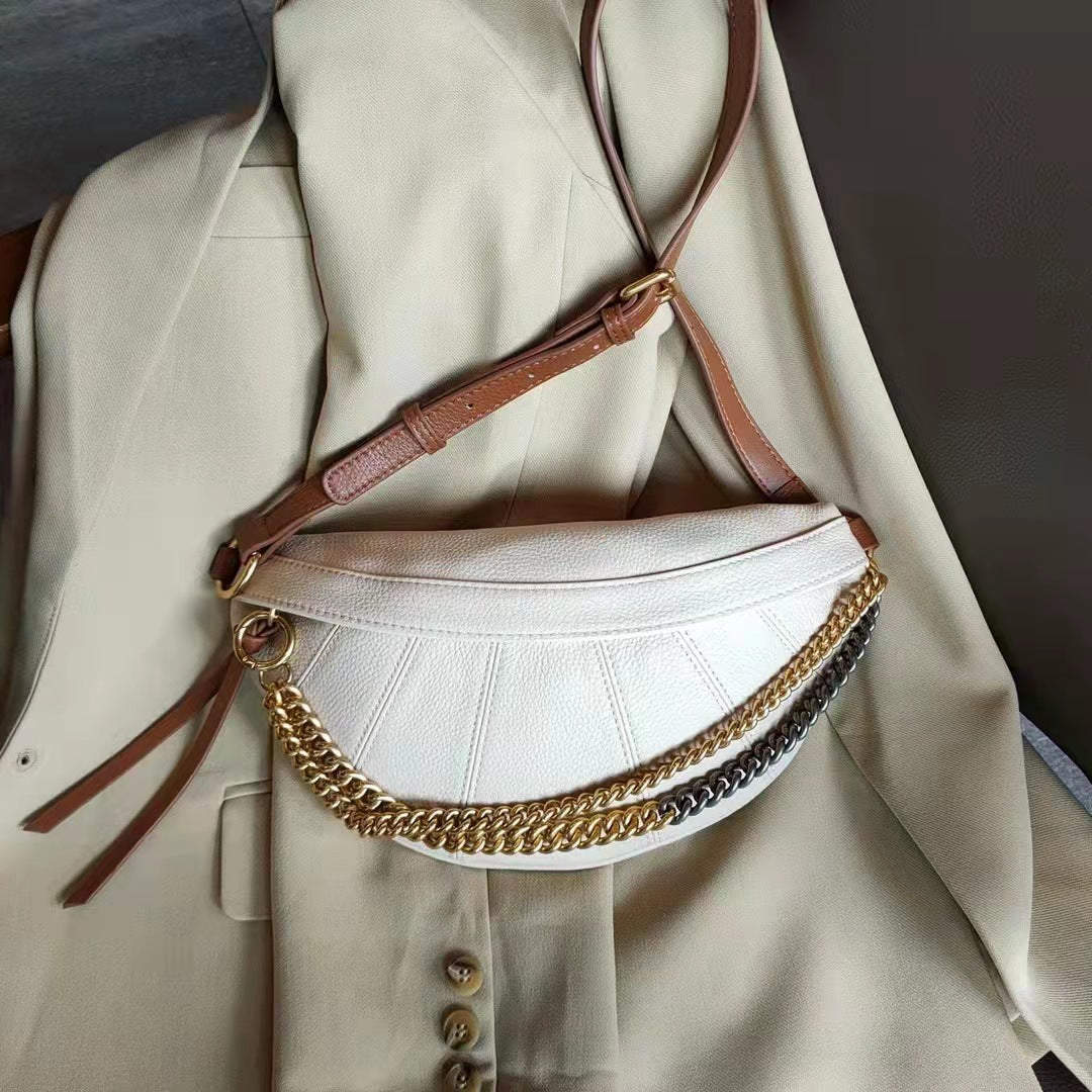 Disco Bag Soft Leather Chain Fashion Casual