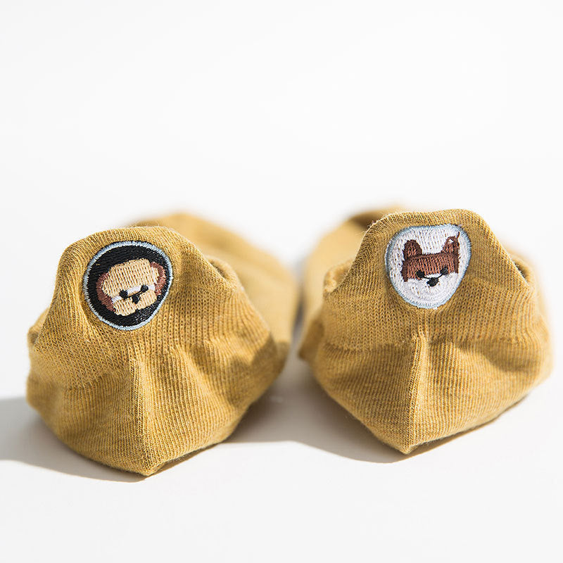 Women's Breathable Embroidered Japanese Socks