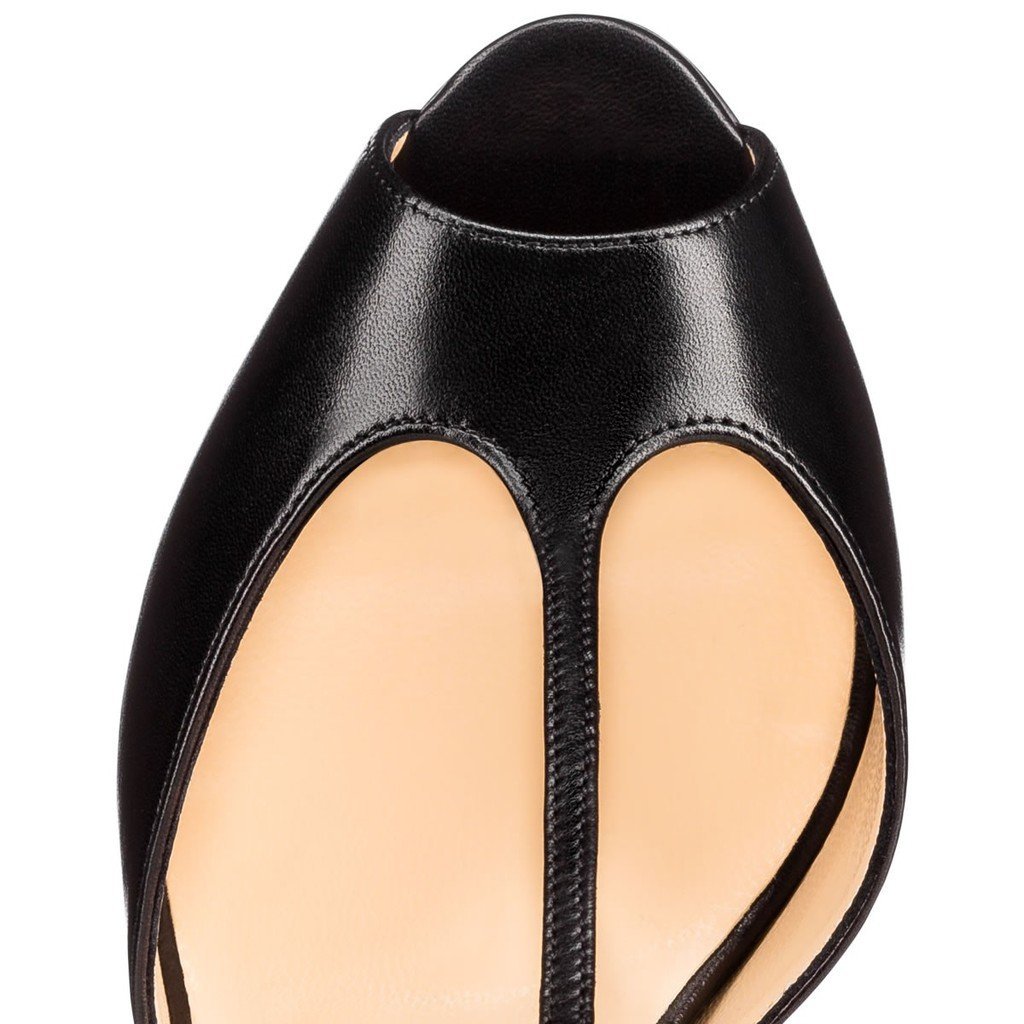 European And American Fashion Sandals Roman T-strap Stiletto Catwalk Shoes