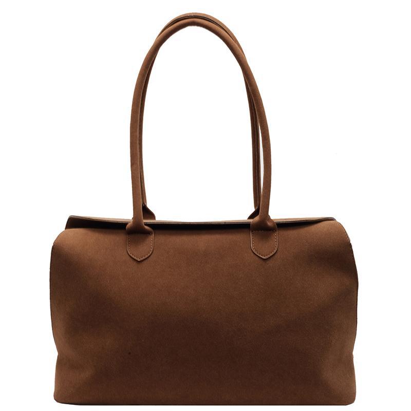 Autumn And Winter Vintage Suede Large Capacity Bag