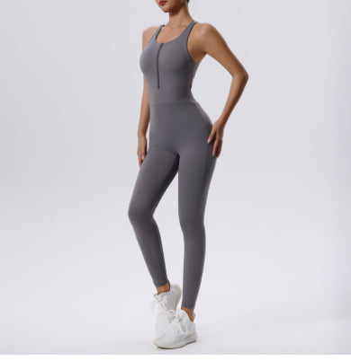 Yoga Bodysuit Women's Bra Nude Feel