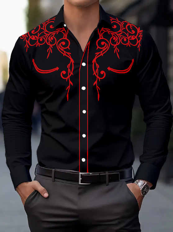 Men's Long Sleeve Shirt Casual Light Thin Fashion
