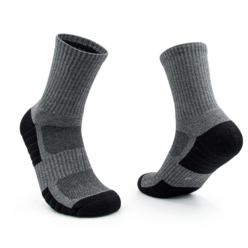 Men's Basketball Socks Thickening Towel