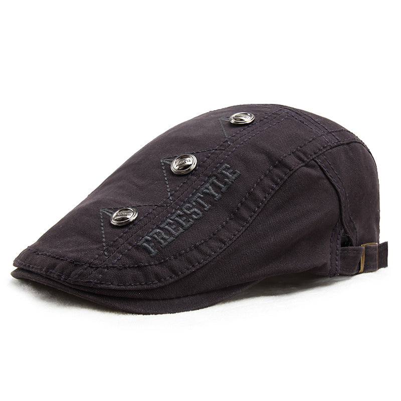 Men's And Women's Fashion Embroidery Cotton Hat