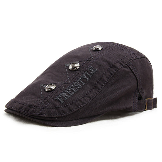 Men's And Women's Fashion Embroidery Cotton Hat