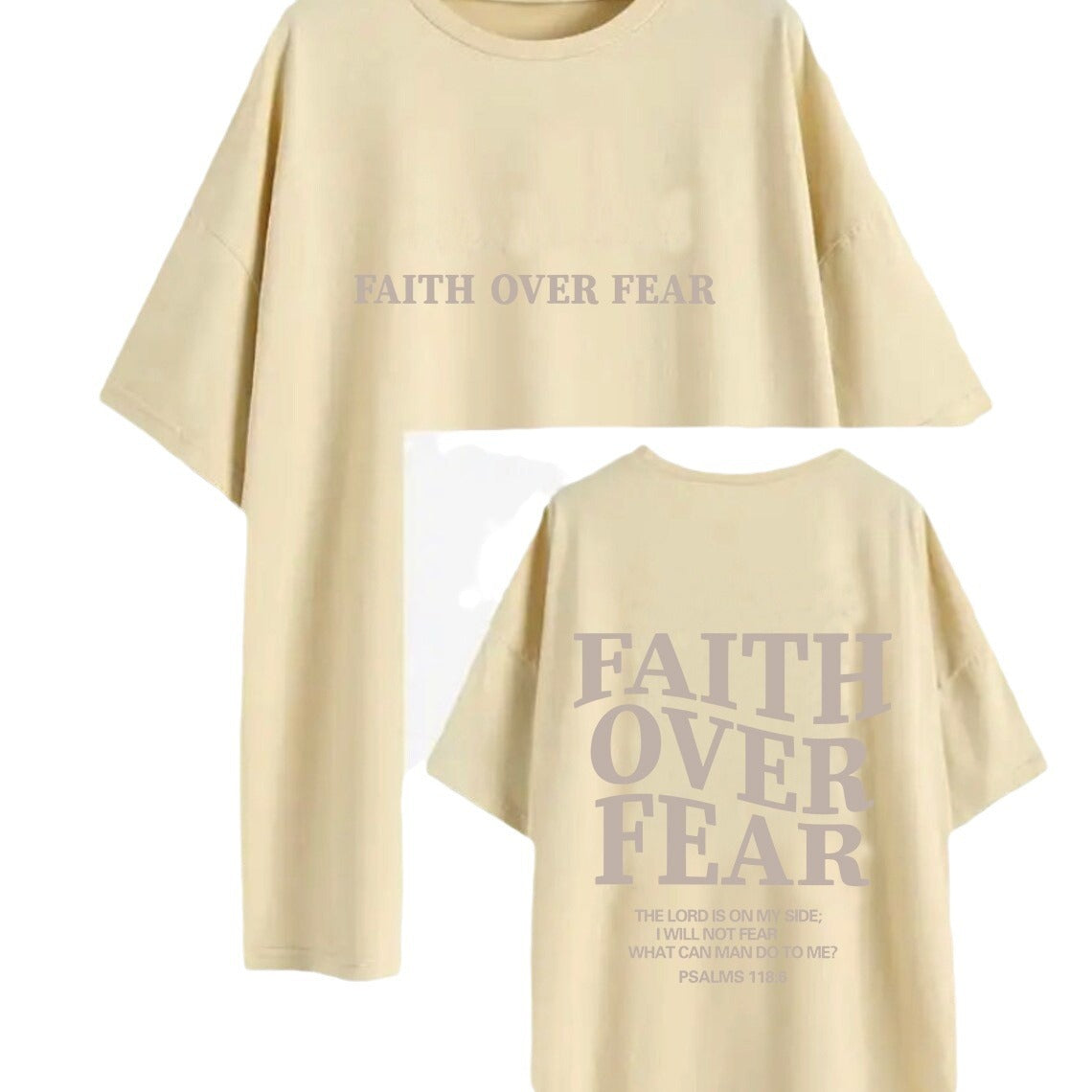 Letter Printed T-shirt Women's Fashion Casual Loose