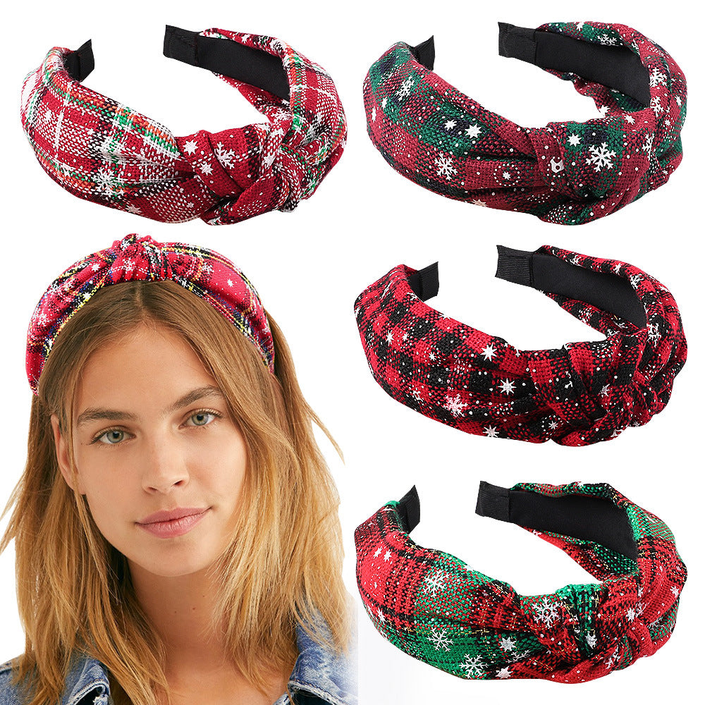 European And American Party Head Buckle Christmas Decorations