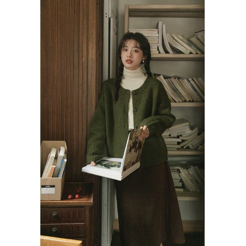 Women's All-matching Loose Knitted Coat Top