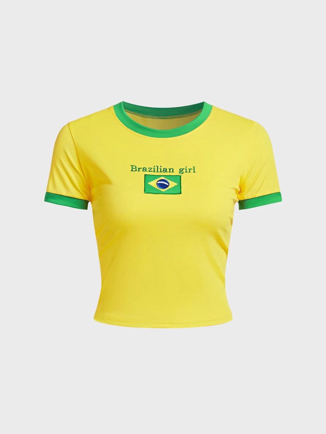 Personalized Retro Street European And American Style Hot Girl T-shirt