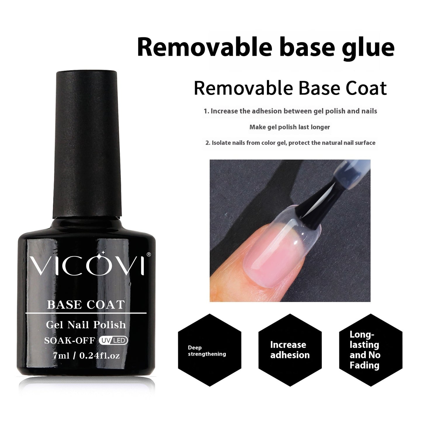 Nail Art Extension Glue 15ml No Paper Holder Crystal Quick Extension Nail Polish Glue