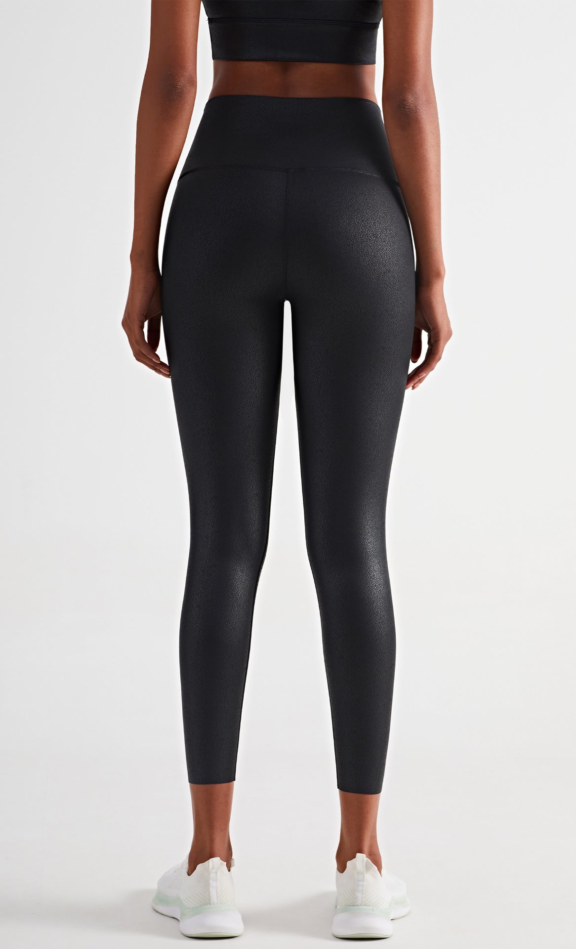 Ink Print Slimming High Waist Peach Hip Lift Fitness Tights