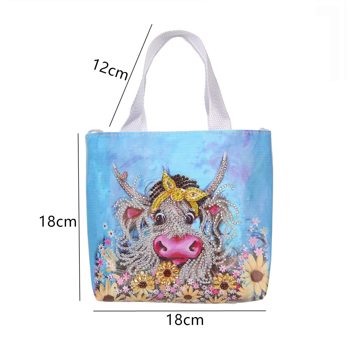 DIY Diamond Painting Kids Portable DIY Crystal Satchel Bag