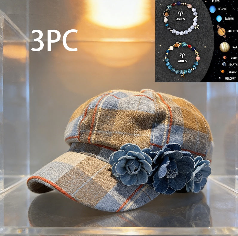 British-style Casual Painter Hat That Is Versatile And Can Show Off Your Face