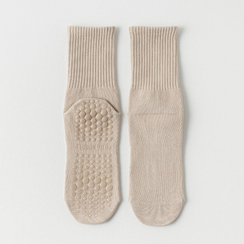 Tube Socks Professional Sports Anti-slip Silicone Indoor Fitness Pilates Boneless Room Socks