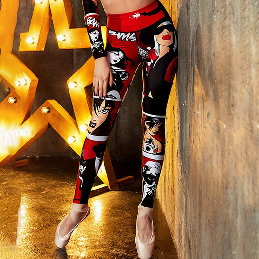 Women's Yoga Fashion Sports Pencil Tights