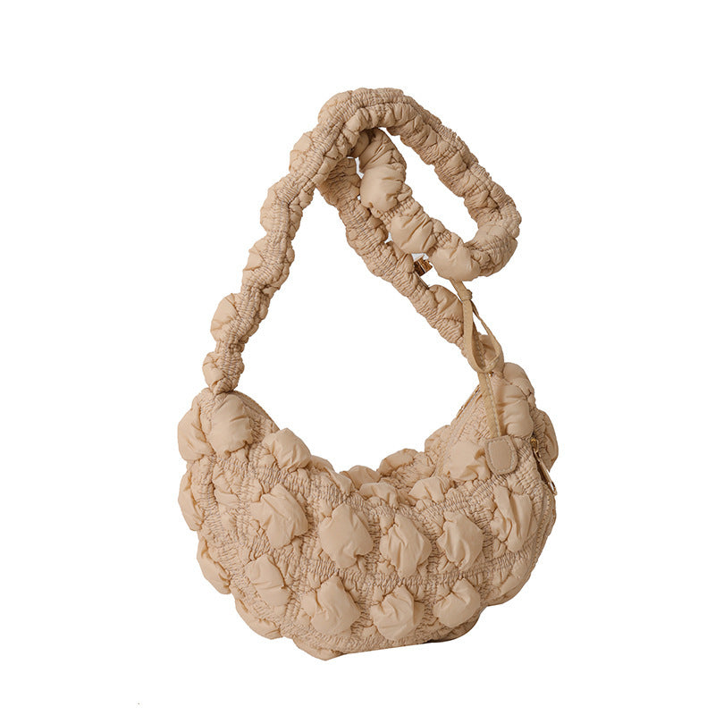Cloud Bag Bubble Pleated Down Lightweight