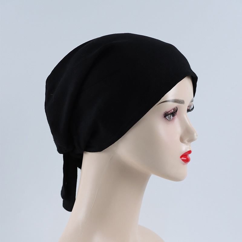 Modal Rayon Lined Elastic Satin Chiffon National Headband