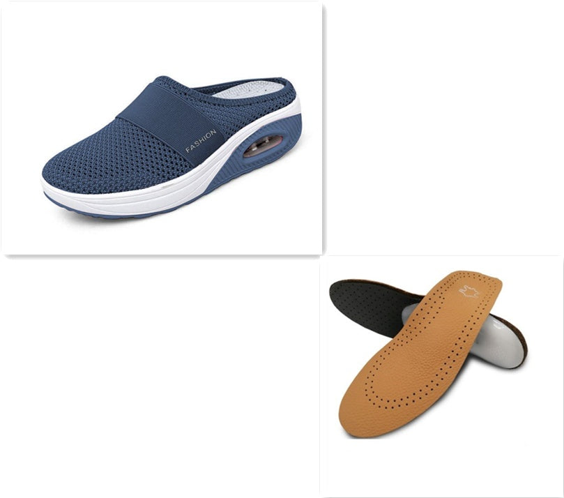 Sandals Women Breathable Non-slip Hollow Out Mesh Sandals Fashion Outdoor Ladies Shoes