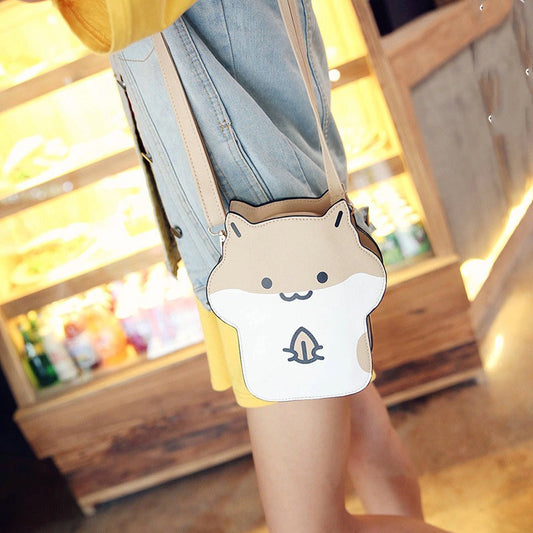Japanese Soft Girl Cute Animal Play Shoulder Bag