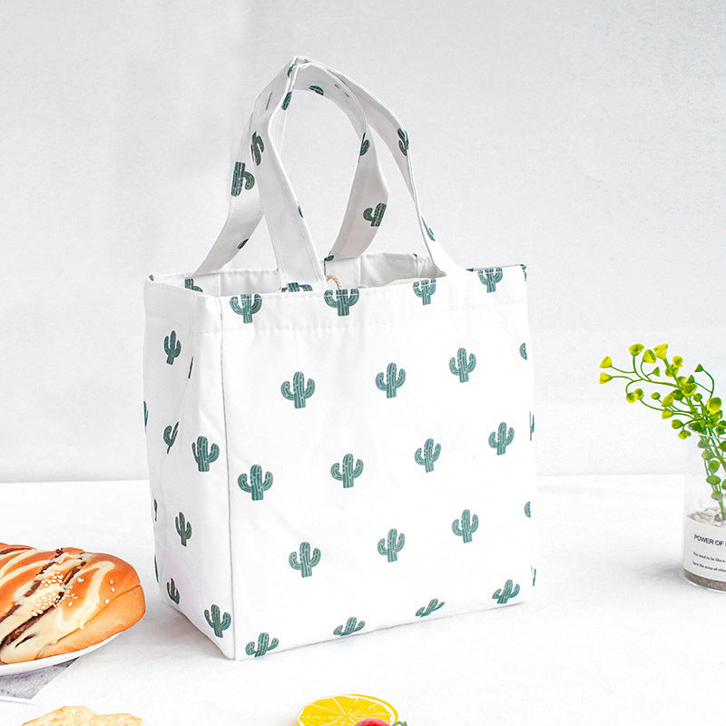 Creative Drawstring Portable Aluminum Foil Insulation Bag